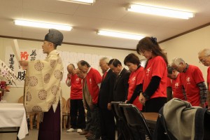 開所式祝詞奏上